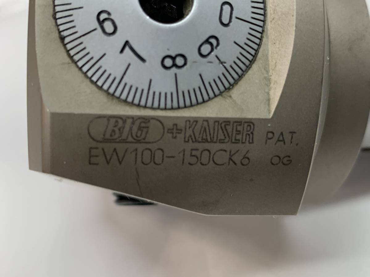 BIG KAISER ボーリングヘッド EW100-150CK6。 ボーリング BIG KAISER ボーリングヘッド EW100-150CK6。 ボーリング