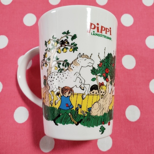 Pippi 長くつ下のピッピ 可愛いPippi マグカップ世界展 コーヒーカップ 新品 希少価値 _ヤフーオークション