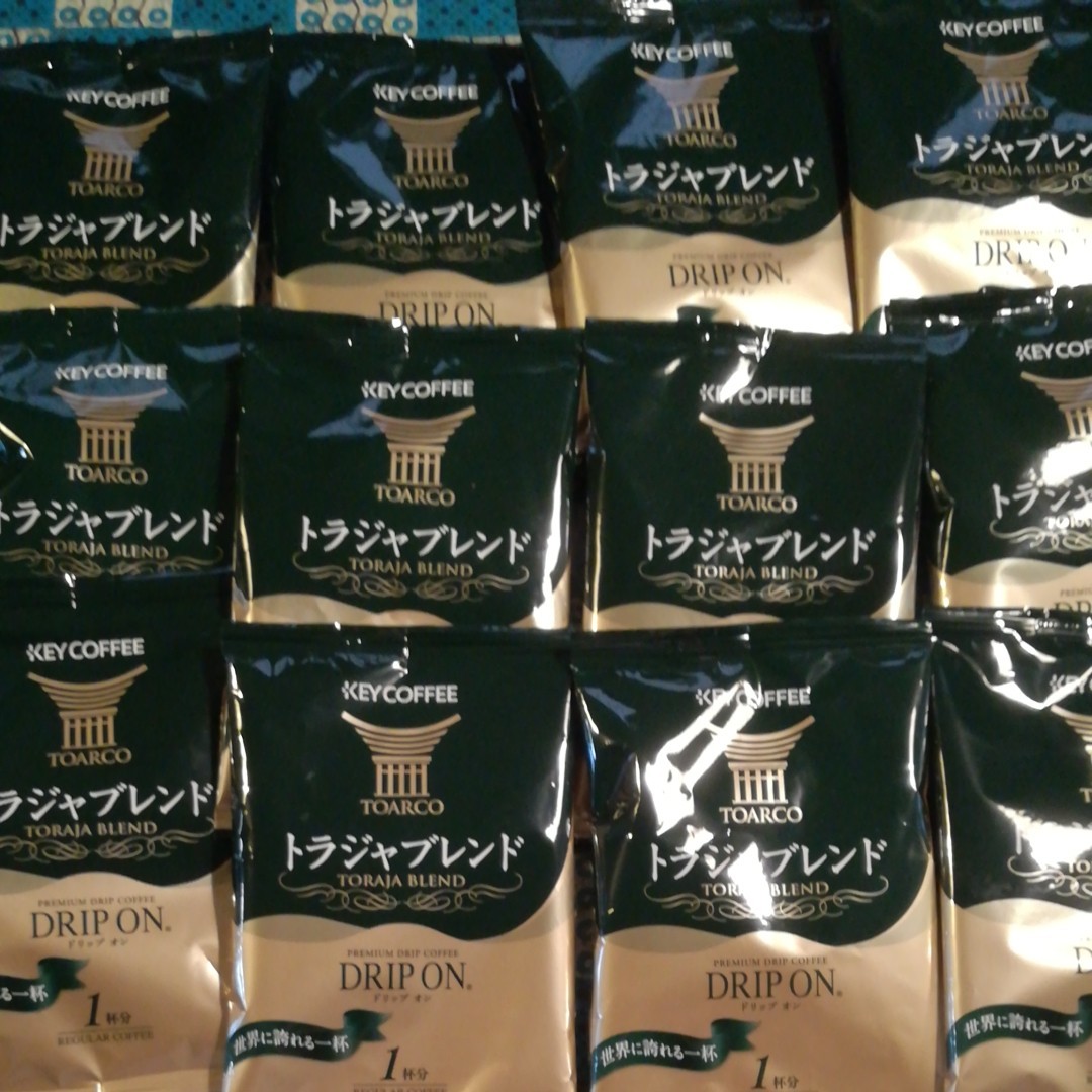 キーコーヒー　トラジャブレンド　ドリップオン　12袋