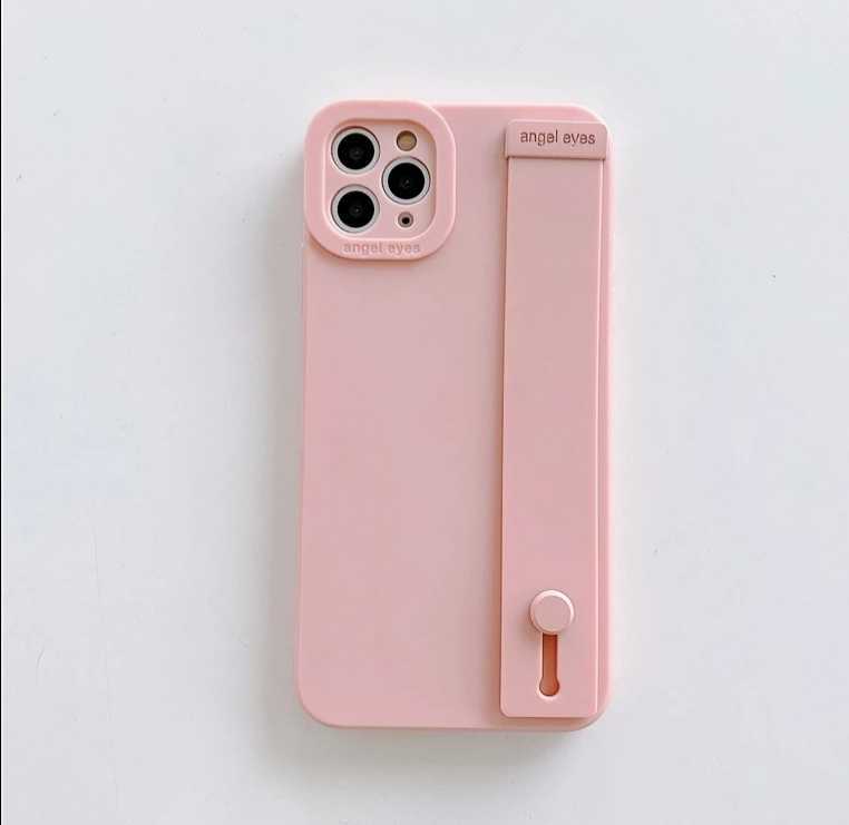 iPhone X XS кейс розовый ремень симпатичный 
