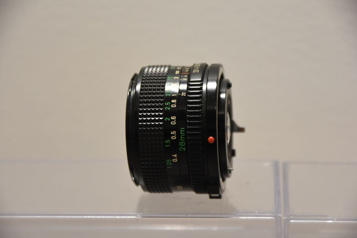 Canon Canon FD 28mm F2.8 lens LENS Z48