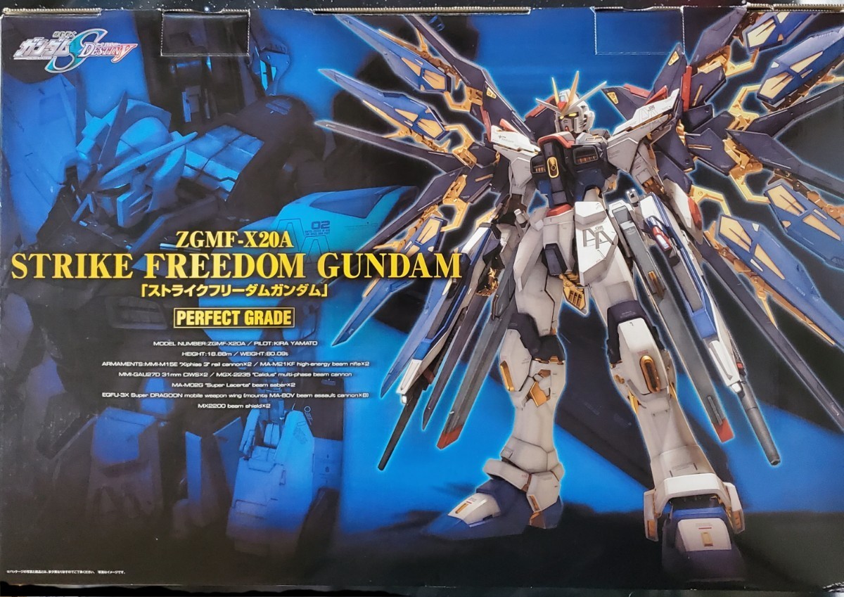 未組立 機動戦士ガンダムSEED DESTINY PG ストライクフリーダム