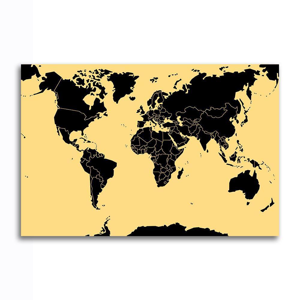 在庫あり 即出荷可 世界地図 15 おしゃれ 大 壁紙 雑貨 写真 グッズ インテリア ビンテージ レトロ アート 英字 海外 地図 150x100cm ポスター 特大 Map World その他 Labelians Fr