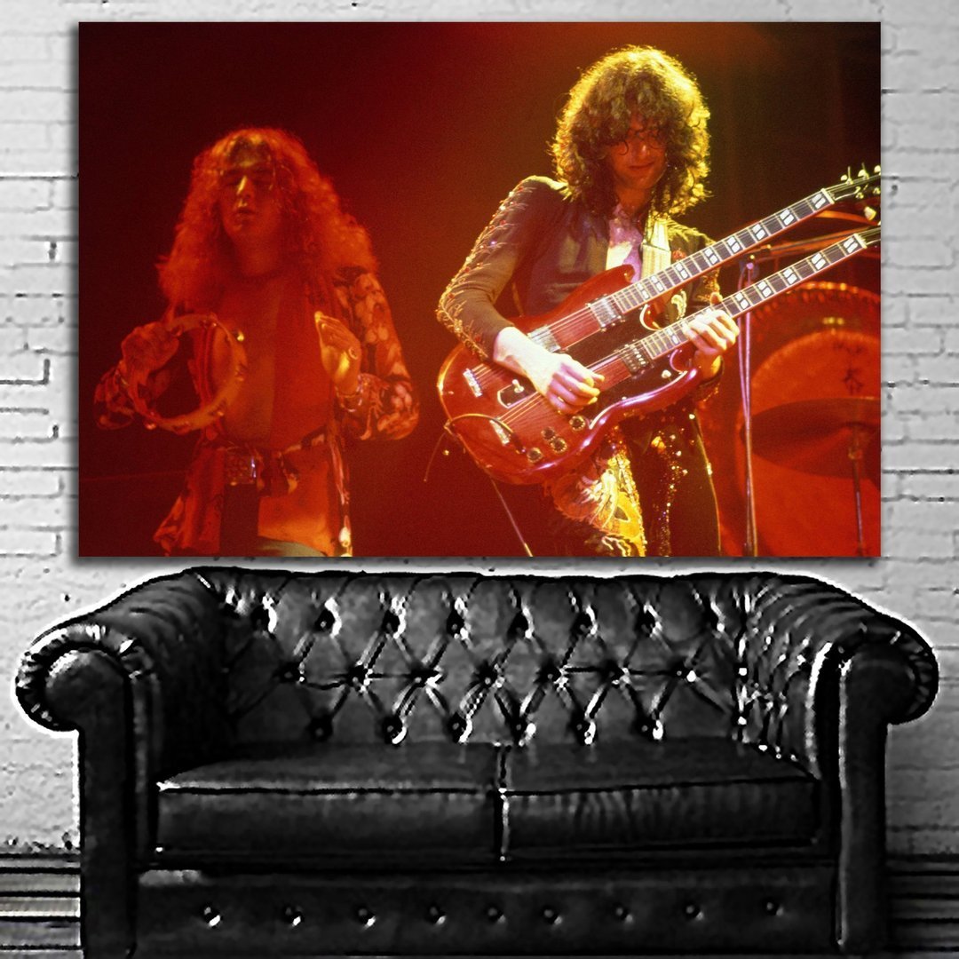 レッド・ツェッペリン Led Zeppelin 特大 ポスター 150x100cm 海外