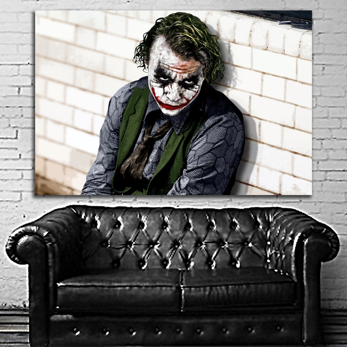ジョーカー Joker 特大 ポスター 150x100cm 海外 アート インテリア グッズ フォト 写真 雑貨 おしゃれ 壁紙 大判 大 DC バットマン 36_画像1