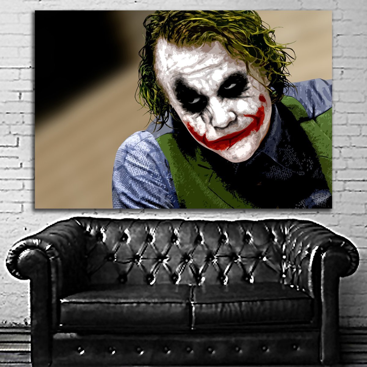 ジョーカー Joker 特大 ポスター 150x100cm 海外 アート インテリア グッズ フォト 写真 雑貨 おしゃれ 壁紙 大判 大 DC バットマン 22_画像1