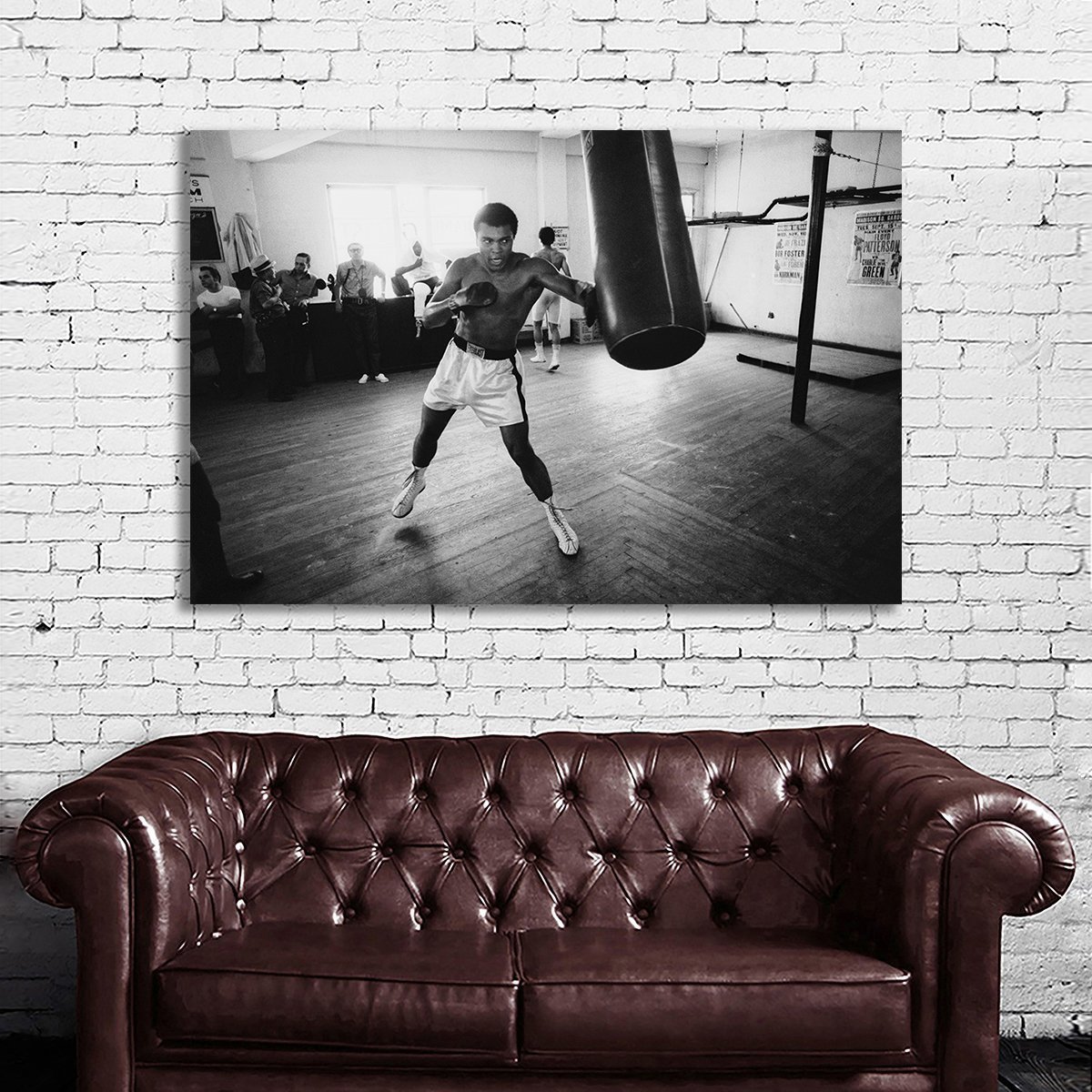 モハメド・アリ Muhammad Ali 特大 ポスター 150x100cm 海外 ボクサー ボクシング アート インテリア グッズ 雑貨 絵 写真 大 8_画像2