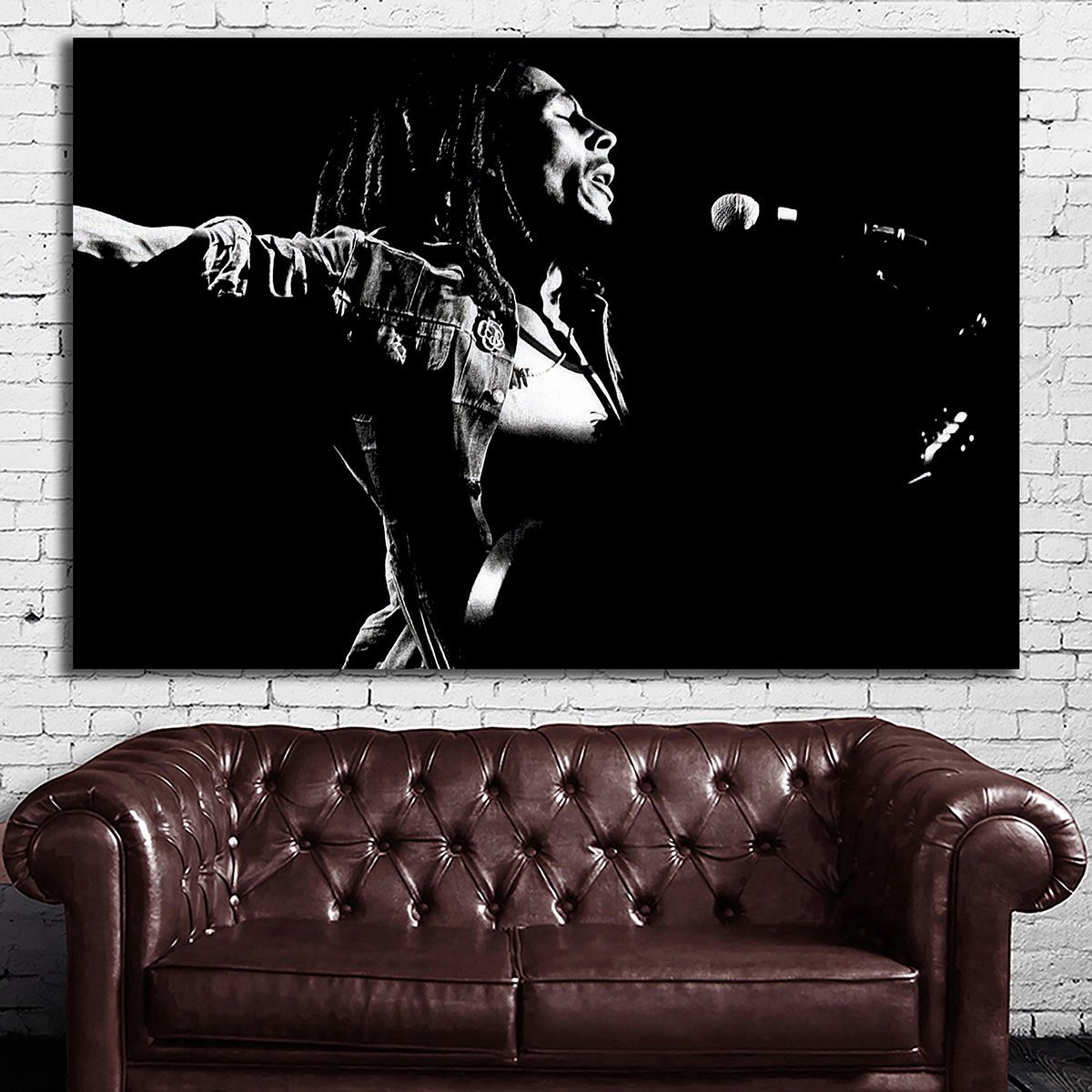 ボブ・マーリー Bob Marley 特大 ポスター 150x100cm 海外 レゲエ