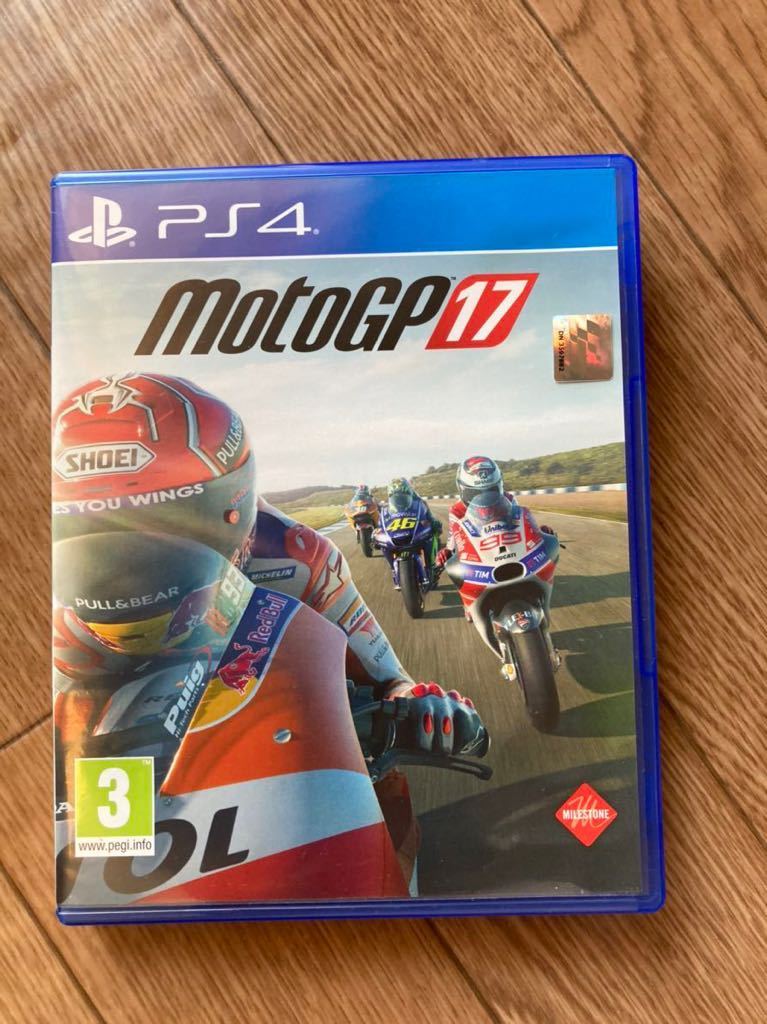 PS4ソフト　MotoGP 17 海外版　ジャンク