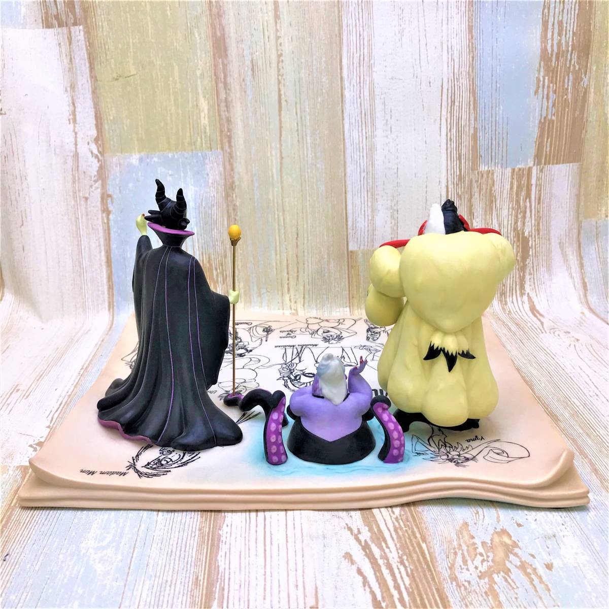 レア☆マレフィセント クルエラ アースラ 魔女達 モデルシート レア☆マレフィセント クルエラ アースラ 魔女達 モデルシート