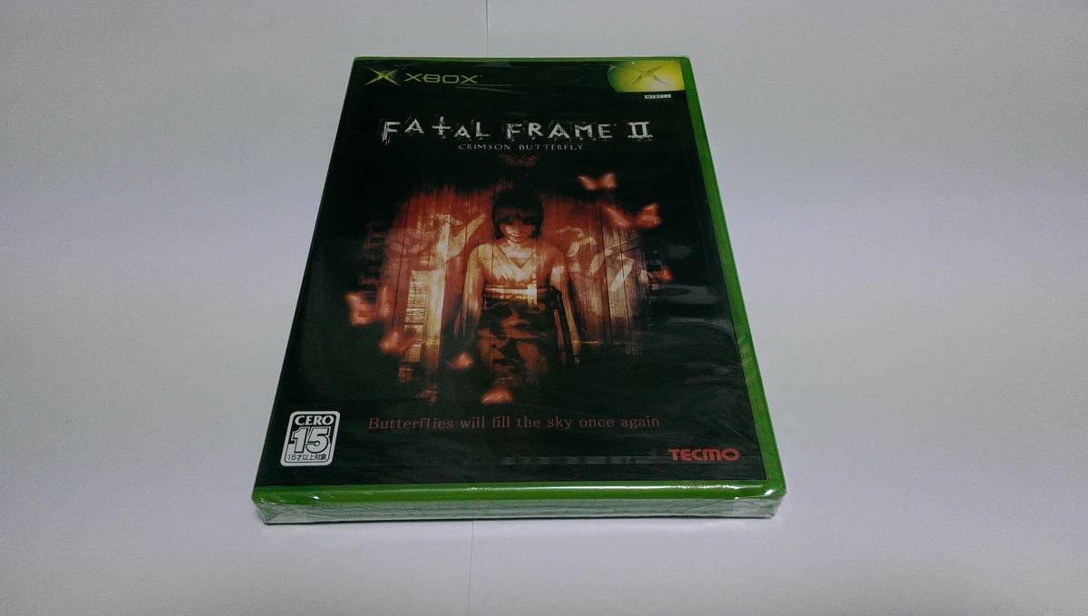 * новый товар!XBOX!FATAL FRAME Ⅱ 2! 0 .. бабочка ... бабочка tech moSERIES X ONE внизу ранг сменный 