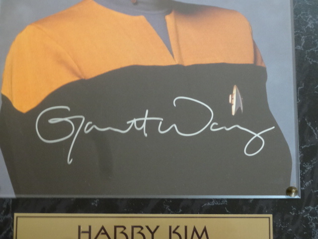 スタートレック ヴォイジャー ハリー・キム（Harry S.L. Kim） Star Trek Voyager ギャレット・ウォン直筆サインパネル