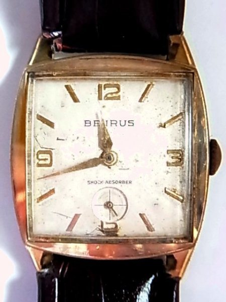 経典ブランド BENRUSベンラス腕時計手巻き2針スモセコ角形