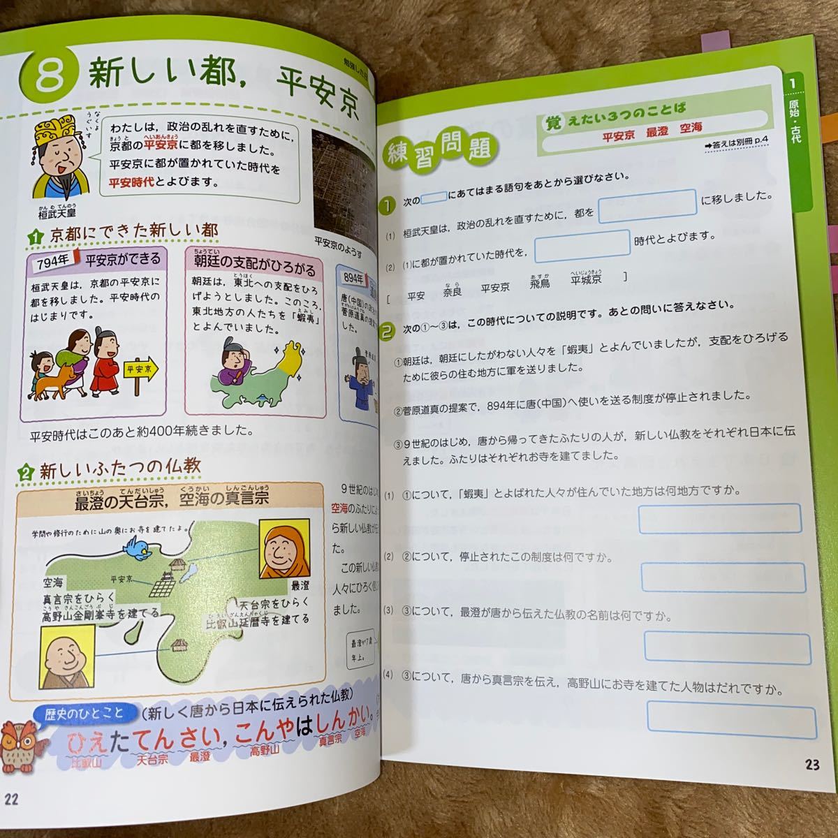 わからないをわかるにかえる中学歴史　参考書　中学生　予習　復習