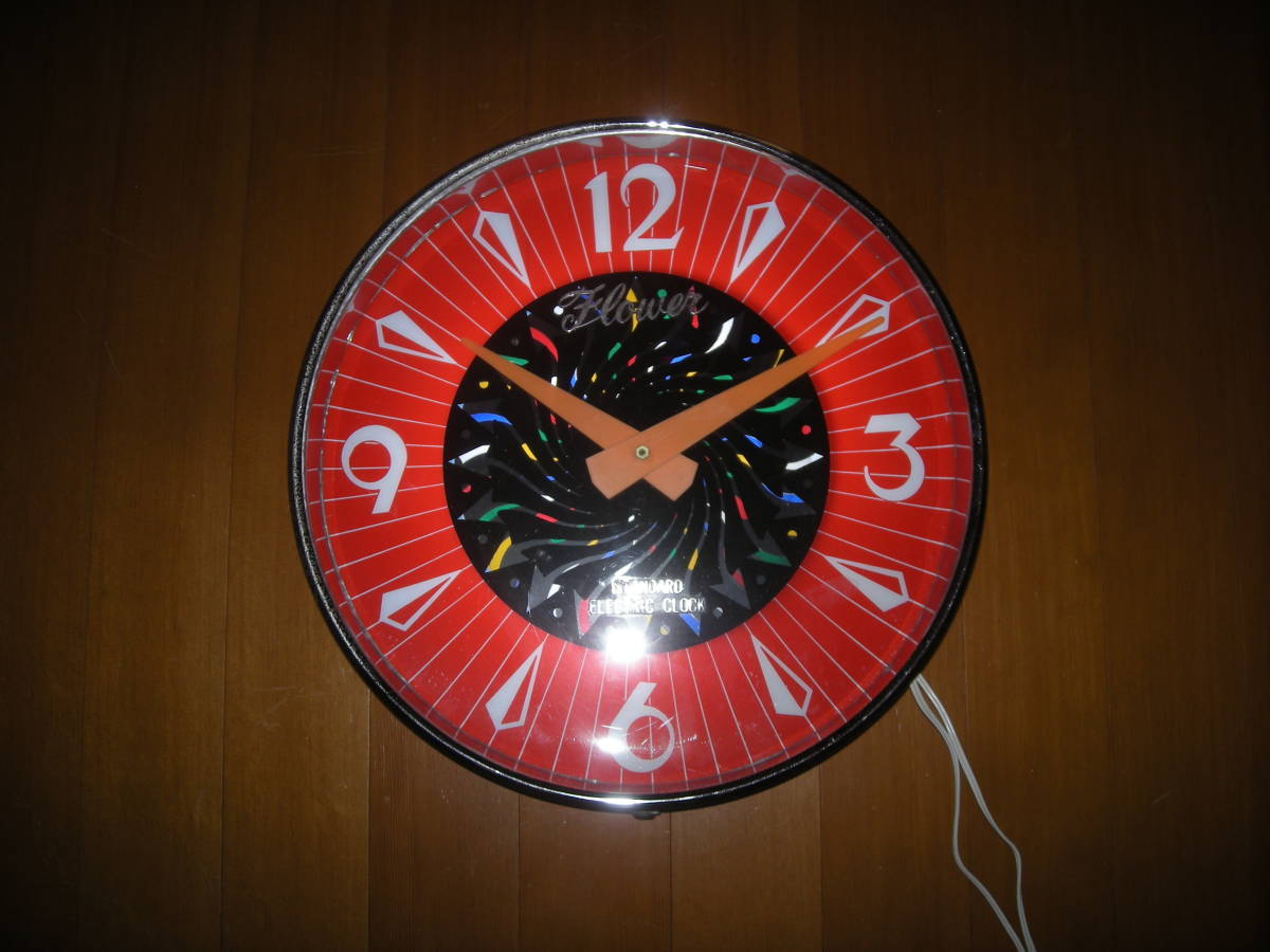 稼働品 ビンテージ 1990年製 アンハイザー・ブッシュ 電飾時計 