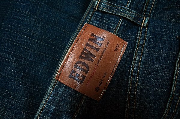 *EDWIN Edwin F404 стрейч Denim брюки *W33*