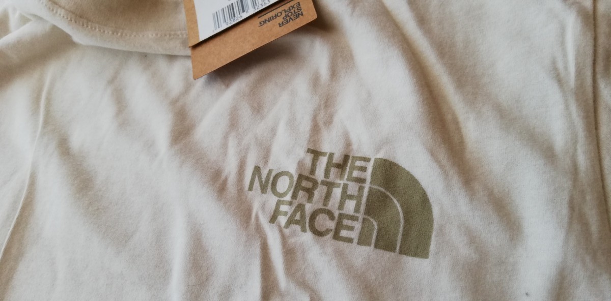 ノースフェイス　海外限定　新品未使用　ヨセミテ　T シャツ Mサイズ　クリーム色 THE NORTH FACE 半袖Tシャツ