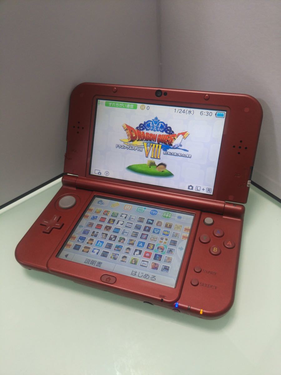 【細かいキズあり　動作完動品】 New3DS LL 　ドラクエ　8 など