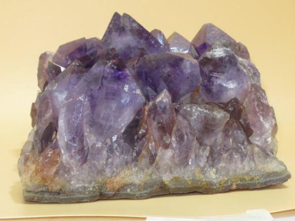 H7-4 天然石 アメジスト 紫水晶 重量 4.9Kg 15cm×17cm 高さ11cm 原石
