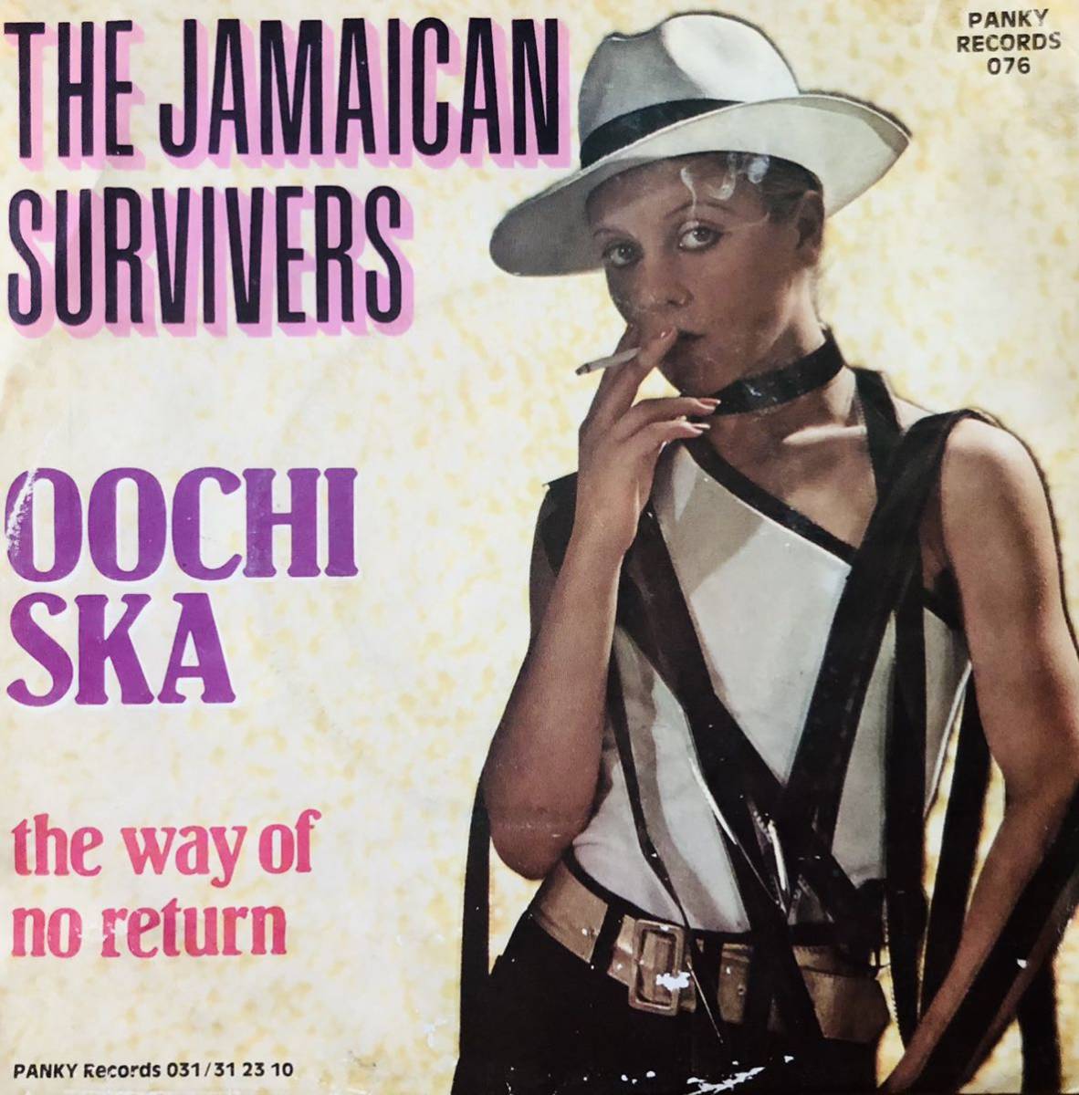 * 7 дюймовый Belgium производство SKA JAMAICAN SURVIVERS / Oochi Ska / The Way Of No Return 45 EP ska ska flames ska f Ray ms