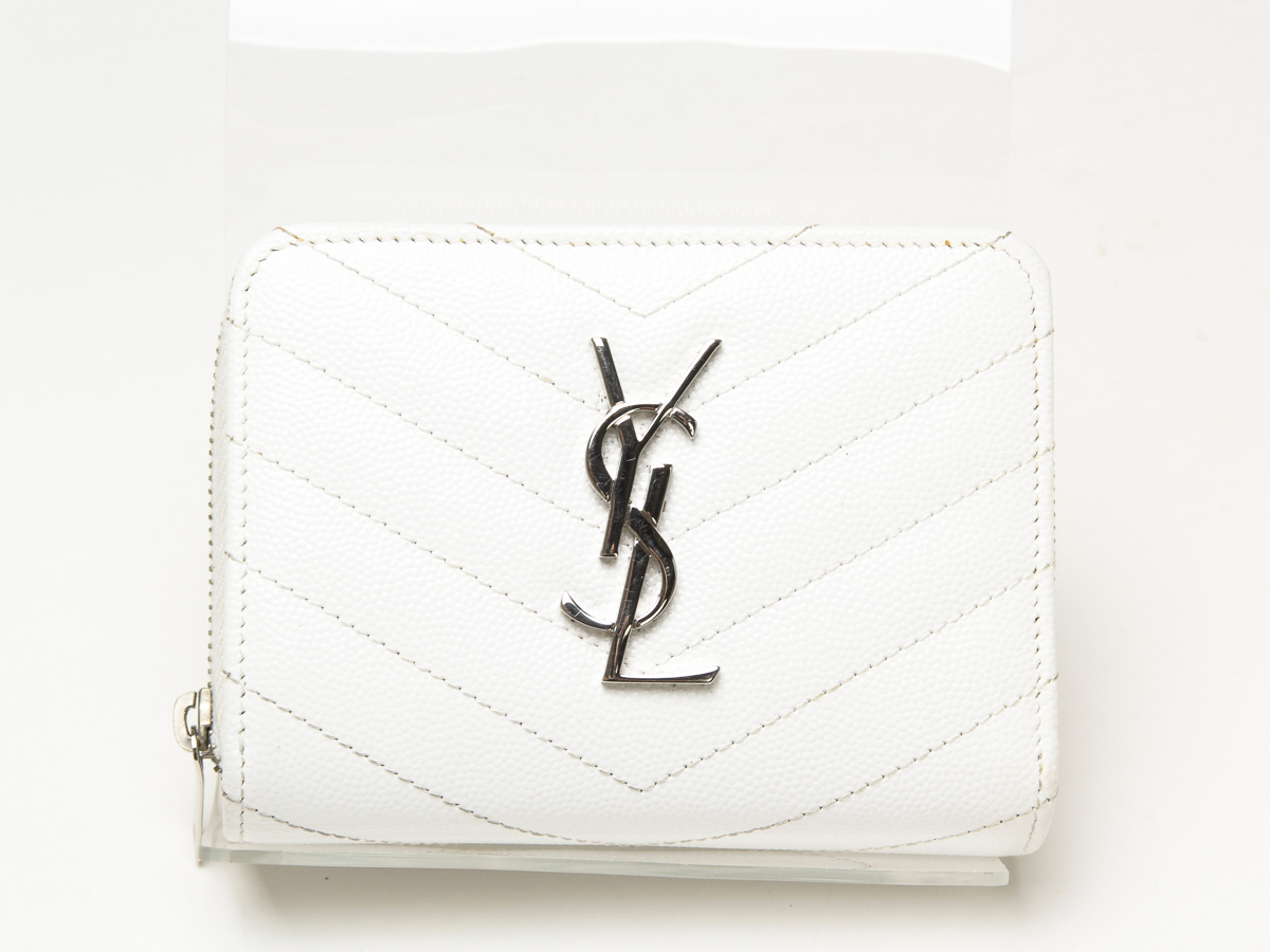 Yahoo!オークション - YSL イヴ サンローラン コンパクト財布 Yahoo!オークション - YSL イヴ サンローラン コンパクト財布