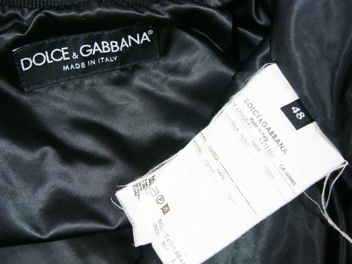 DOLCE & GABBANA ドルチェ アンド ガッバーナ バック 袖 花 ドラゴン