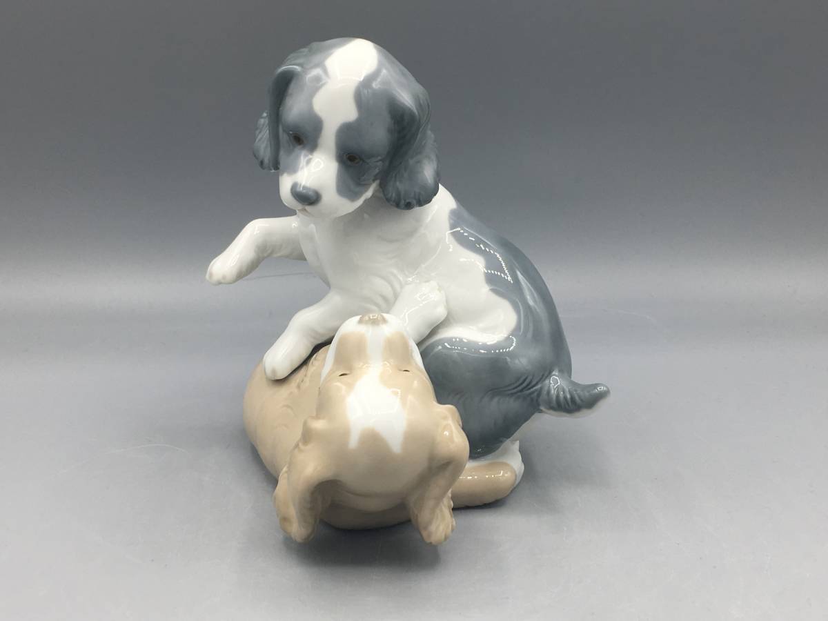 リヤドロ LLADRO 犬 ナオ 置物 フィギュリン 陶器 陶器人形_画像4