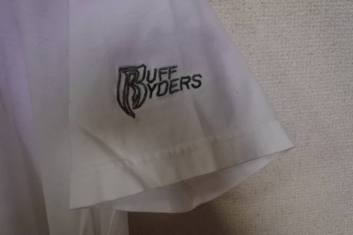 90's-00's RUFF RYDERS Vintage Tee size L ラフライダーズ Tシャツ ロゴ刺繍_画像6