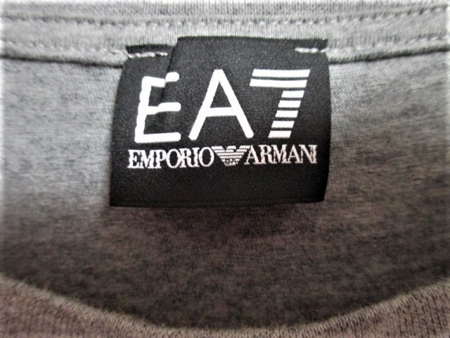 ☆EMPORIO ARMANI エンポリオアルマーニ ビッグロゴ プリント Tシャツ/半袖/メンズ/L_画像6