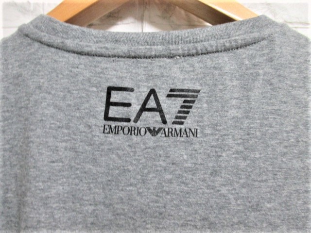 ☆EMPORIO ARMANI エンポリオアルマーニ ビッグロゴ プリント Tシャツ/半袖/メンズ/L_画像7