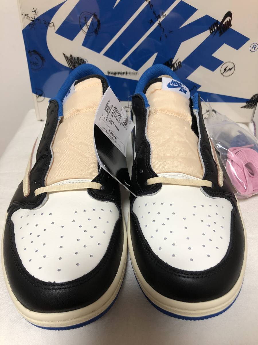 新品 NIKE AIR JORDAN 1 LOW Travis Scott Fragment 29.5cm ジョーダン1 トラヴィス フラグメント us11.5 