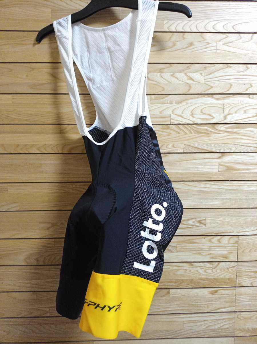 支給品　ロットユンボ　LottoJumbo　ビブ　DYNEEMA ダイニーマ素材　ロットユンボ　VISMA ビスマ　ヴィスマ　サイクルジャージ　ショーツ_画像1