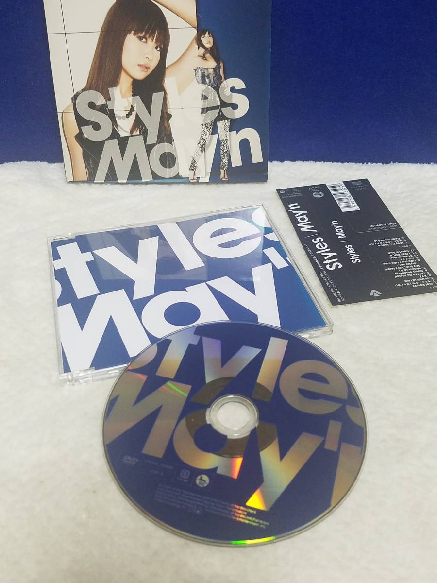 CD009 Styles May'n 2枚組 DVD＋CD　の　CDが欠品です　まとめ取引歓迎　DVD 盤面キレイ　帯付き_画像2
