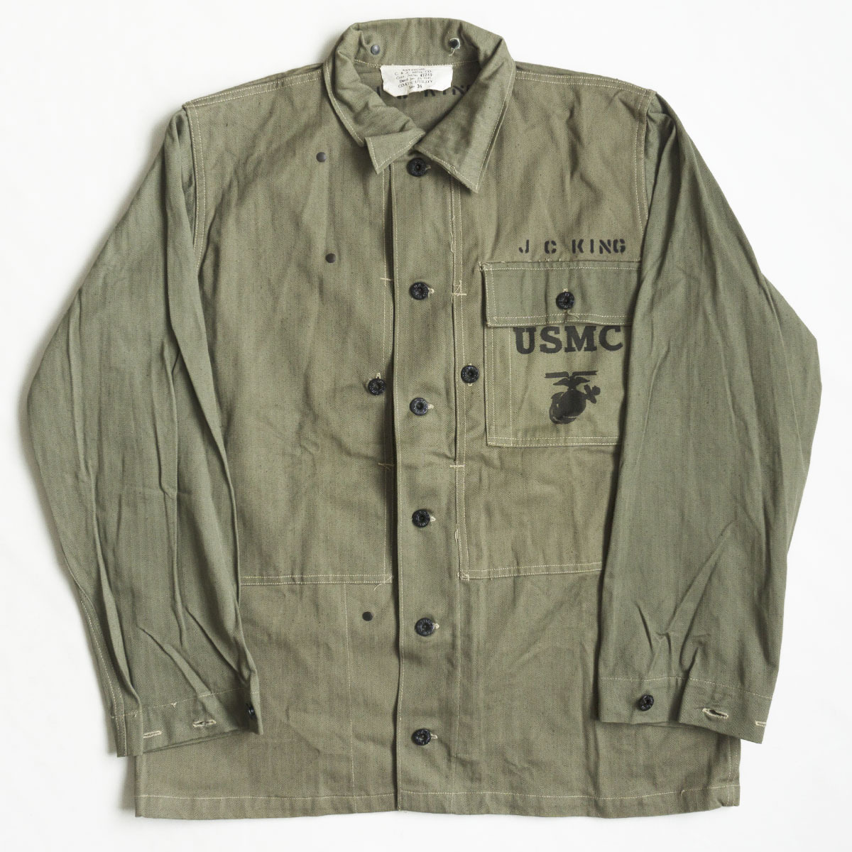 ヤフオク! - 【40S/デッドストック】USMC【M-44 HBT JA...