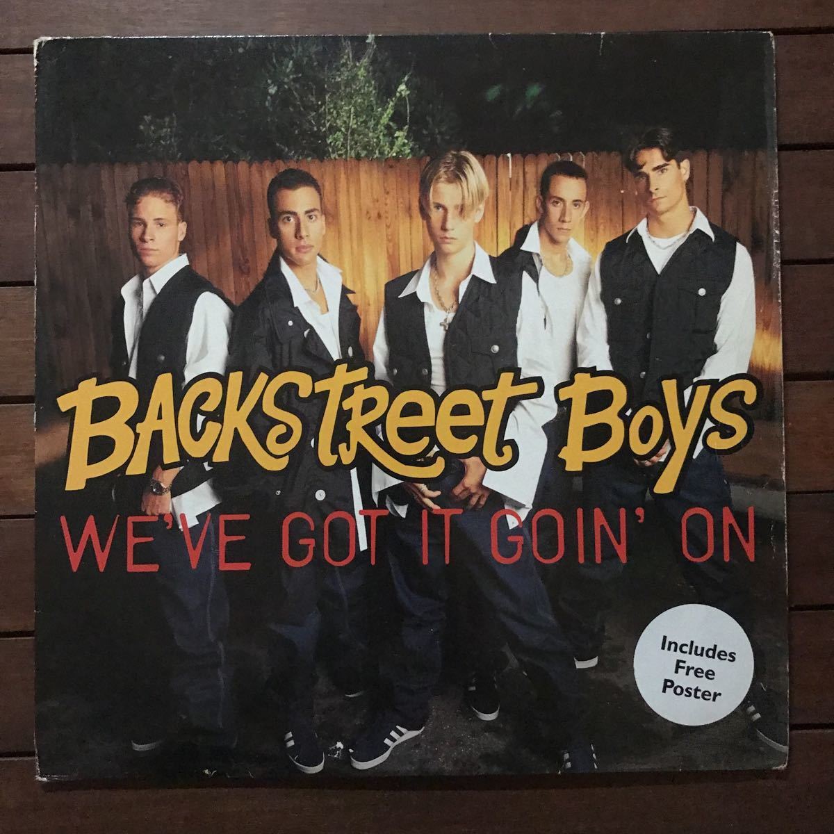 【r&b】Backstreet Boys / We've Got It Goin' On［12inch］オリジナル盤《O-163 9595》_画像1