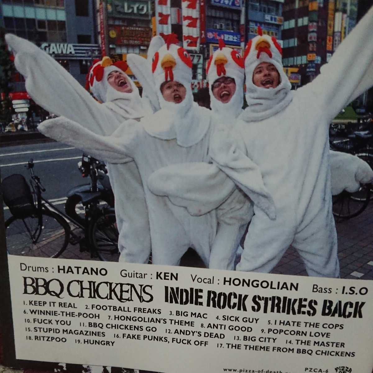 ※ BBQ CHICKENS のアルバム「INDIE ROCK STRIKES BACK」_画像4