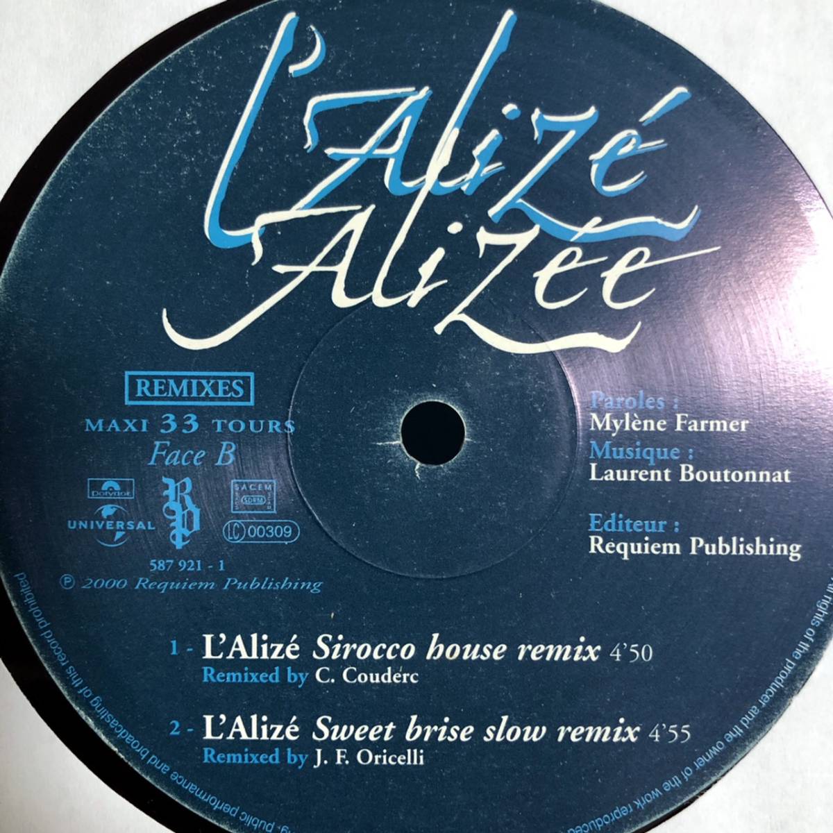 試聴 ★ Alize L’aliz (Remixes) FRANCE産極上歌物♪_画像3