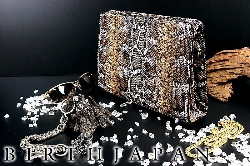 . leather PU second bag clutch bag bag 15016 tea Ora Ora series bad . bad . series yak The yan key choi bad choiwaru. hand 