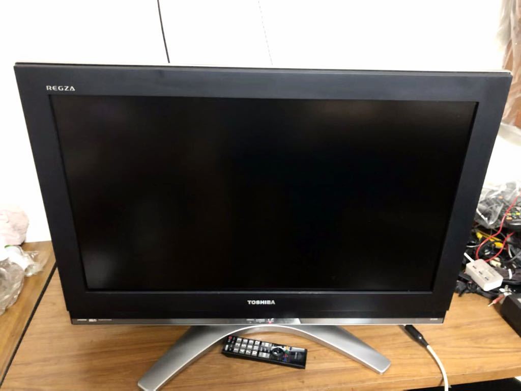 東芝 32V型 液晶 テレビ 32C3000 ハイビジョン REGZA(レグザ) 32V型 地上・BS・110度CSデジタルハイビジョン液晶テレビ リモコン付き_画像1