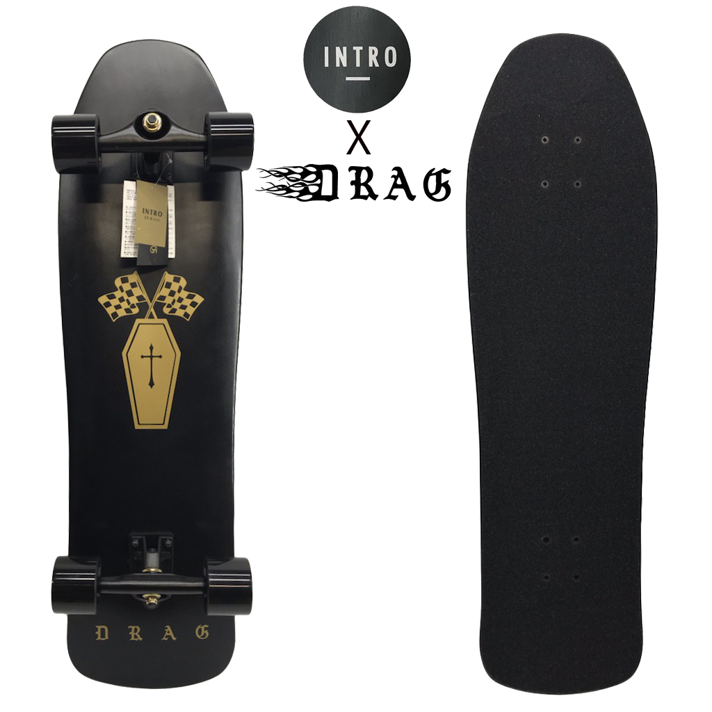 INTRO SKATEBOARDS DRAG コラボ 正規品 Surf Skate MINISIMONS 34