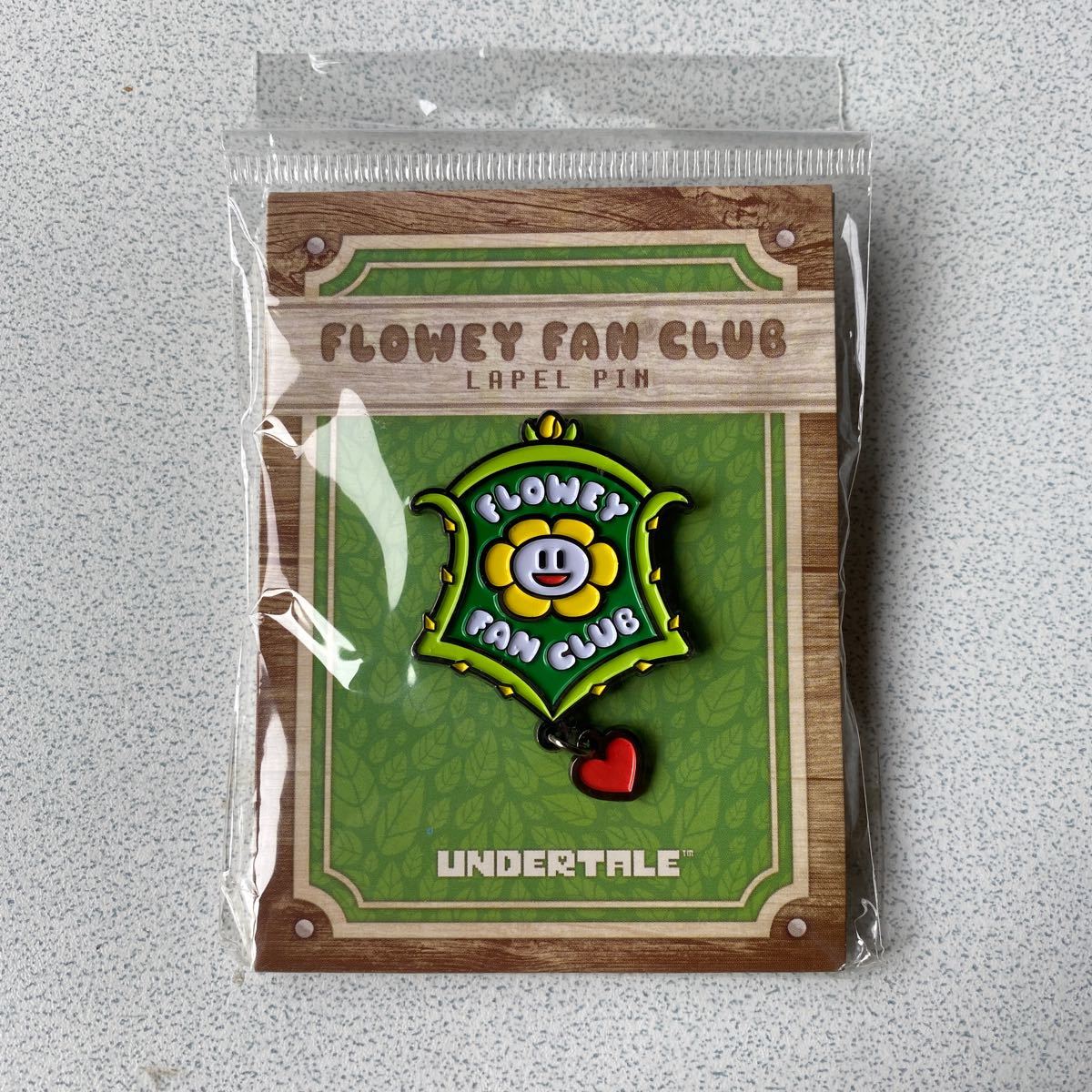 Flowey Fan Club Lapel Pin