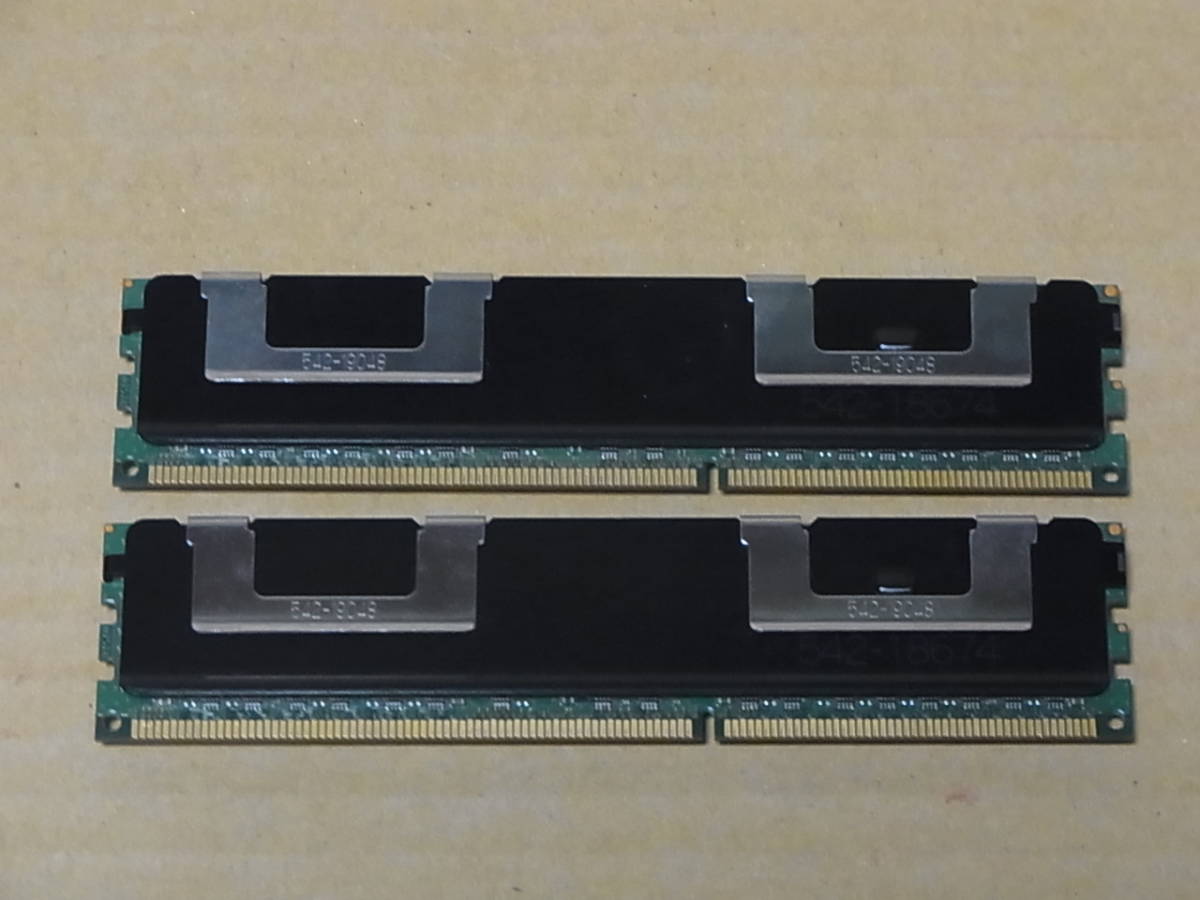 #HP оригинальный /Micron PC3-10600R/4Gx2 листов /Proliant G6,G7 и т.п. / нагрев s pre da#(DDR615)
