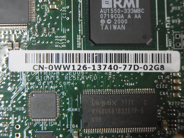 ★DELL DRAC5 Remote Access Card/ww126/ロングケーブル付属★(HB202)_画像3