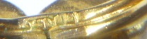 β ITALY マイクロモザイク 指輪 刻印あり β リング ローマン モザイク ベネチアン ガラスの画像5
