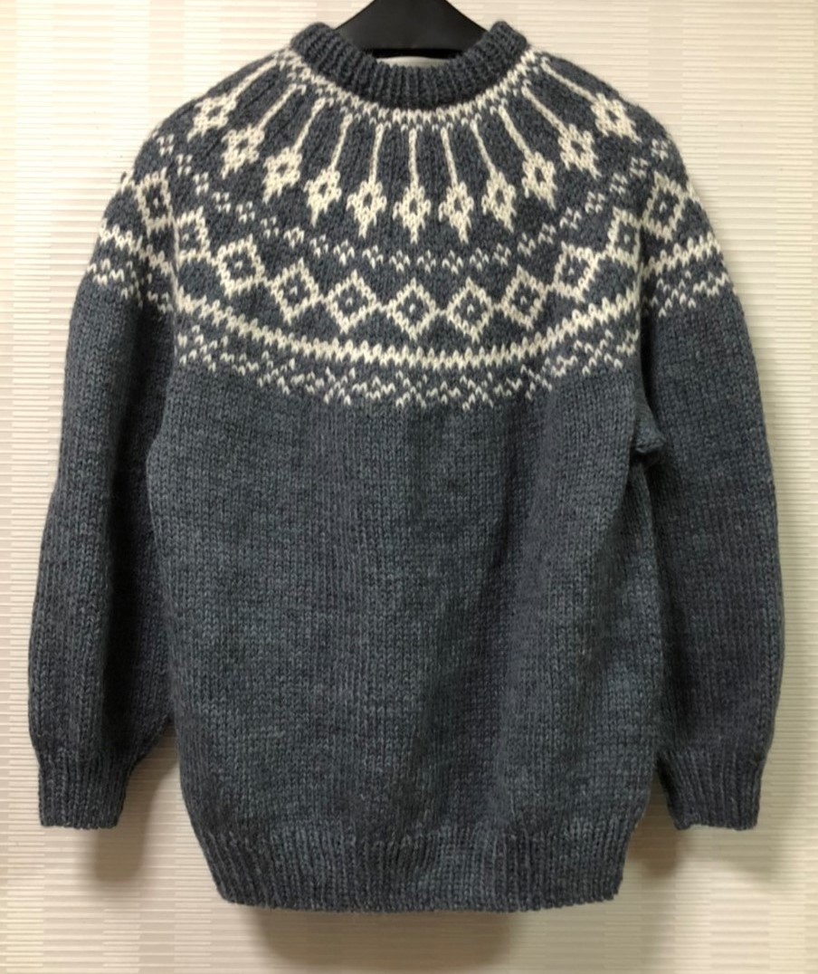  новый товар ручной вязки Land! мужской nordic ropi свитер (LL) 119