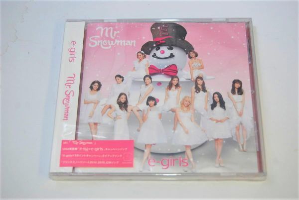 e-girls／Ｍｒ．Ｓｎｏｗｍａｎ　CDシングル（12cm）　RZCD-59729　952132L37-315_画像1