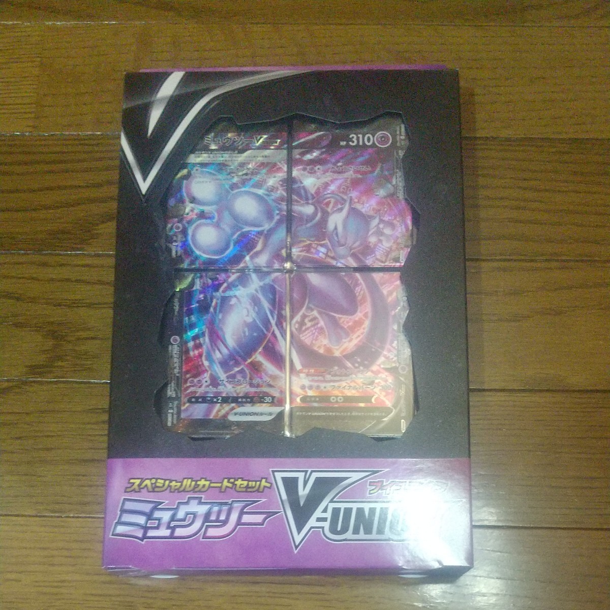 ポケモンカード ミュウツー V-UNION セット ブイユニオン 未開封 ポケモンカード ミュウツー V-UNION セット ブイユニオン 未開封