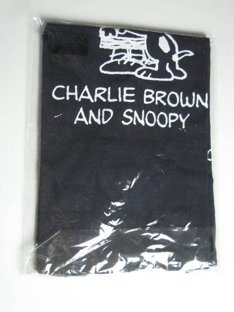 スヌーピータウンショップ オリジナル アーリーサマーフェスタ第二弾 「 チャーリー・ブラウン 」 Tシャツ レディースサイズ M ネイビーの画像2