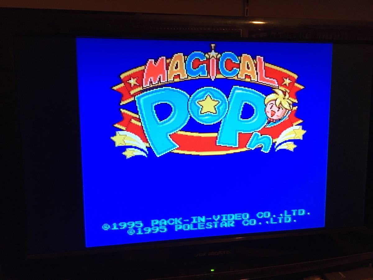 海外　SFC スーパーファミコン　８００in1 マジカルポップン　魔獣王　