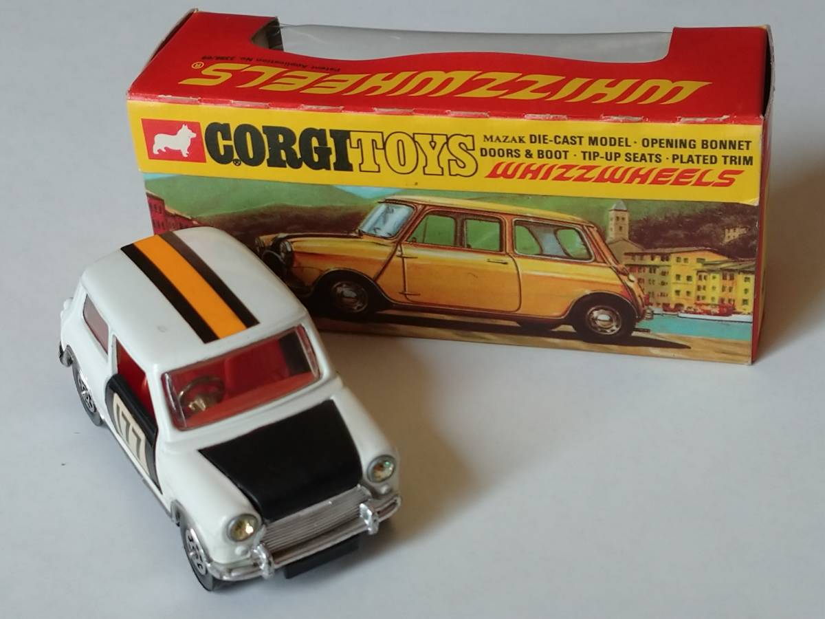 ヤフオク! 英コーギー社 ラリーミニ・クーパー 箱付き美
